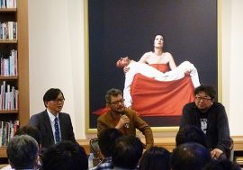 ゴジラの質問にタジタジ？　庵野秀明、樋口真嗣らが特撮博物館の巡回最終地・熊本で語る