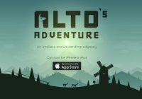 美麗なグラフィックで好評のスノーボードゲーム『Alto's Adventure』にAndroid版が近日登場！