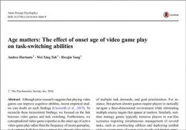 【最新研究】ビデオゲーム開始年齢が低いほどストレスに強い人物になれる