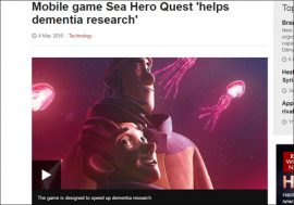 ゲームするだけで認知症研究に貢献できる!?　海洋アクションADV『Sea Hero Quest』とは？