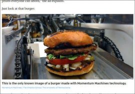 究極のオートレストラン!? “ハンバーガーロボット”レストランが近日オープン！