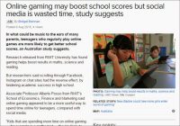 【朗報】オンラインゲームを楽しむ子どもは学業で高成績の傾向！ 一方、SNSは学力低下を招く!?