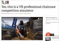 ゲーム企業だけじゃない！ さまざまな企業VRを活用 チェーンソー会社からは、みんなで楽しめる「VRきこり」ゲーム登場