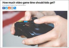 【悲報？】少年期のビデオゲームをすると、運動神経が向上し視覚的反応が早くなる！ しかし、“制限時間”アリ…