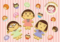  まる子がかわいいクッキーやマカロンに！　5月8日のまる子誕生日を記念して、「スイーツちびまる子ちゃん」グッズ発売！