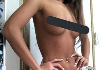 MIRANOの黒ギャルの“良さみ”あふれる全裸写真！　下乳とツルツルなアソコも見えちゃってる!!