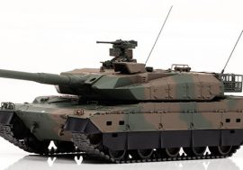 陸上自衛隊車両の主力戦車である10式戦車が1/43スケール完成品で登場！予約受付中！