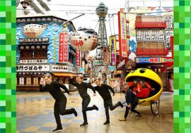 パックマンに乗って大阪の街を観光！　「パックマン人力車」乗車イベ、今度は大阪で開催！【ざっくりゲームニュース】