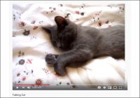 【YouTube厳選猫動画】「あと2分だけ……むにゃむにゃ」 起こされても全然起きようとしない猫